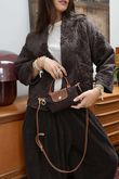 Bon Voyage Travel Phone Bag Chocolate